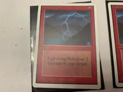 Lightning Bolt (Unlimited) LP MTG - Image 2