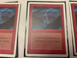 Lightning Bolt (Unlimited) LP MTG - Image 3