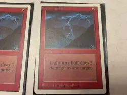 Lightning Bolt (Unlimited) LP MTG - Image 4