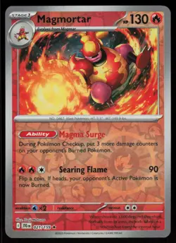 Magmortar 021/159 Rare Journey Together Pokemon Reverse Holo Near Mint - Image 1