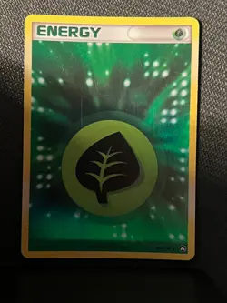 Pokemon Card - Grass Energy - 103/108 - Power Keepers - Reverse Holo - Image 1