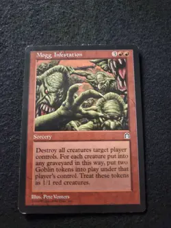 MTG Mogg Infestation Stronghold Magic the Gathering - Image 1