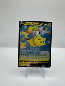 Pokemon TCG Flying Pikachu V 006/025 Celebrations Holo Ultra Rare 190 HP - Image 1