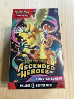 Pokemon TCG Ascended Heroes Booster Bundle BRAND NEW FACTORY SEALED - Image 1