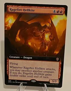 Ragefire Hellkite (Extended Art) MTG Dominaria United Regular - Image 1