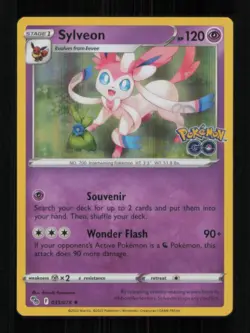HOLO SYLVEON RARE HOLO 035/078 NM POKEMON - Image 1