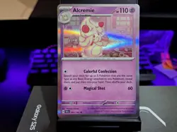 ALCREMIE RARE HOLO 65/142 STELLAR CROWN POKEMON NM - Image 1