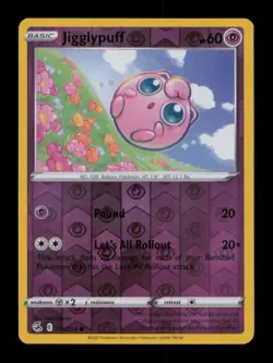 REVERSE HOLO JIGGLYPUFF COMMON 110/264 LP POKEMON - Image 1