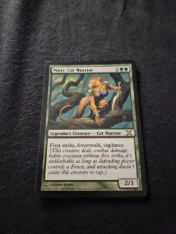 MTG Mirri, Cat Warrior Card 10th Edition Magic the Gathering - Image 2