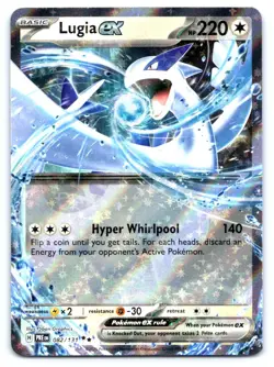 Lugia ex Pokemon Double Rare SV: Prismatic Evolutions 082/131 - Image 1