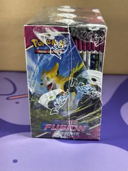 Pokemon TCG Fusion Strike Sealed Booster Box with Acrylic Case - Image 5