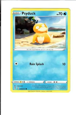 Psyduck 024/203 Common Evolving Skies Pokemon Near Mint - Image 1