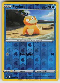 Psyduck 024/203 Common Evolving Skies Pokemon Reverse Holo Lightly Played - Image 1