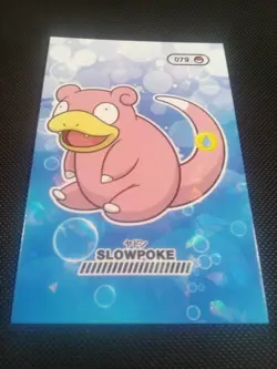 Pokemon Slowpoke 079 2024 Peru Pocket Book Set Cracked Ice Holo US Seller - Image 1