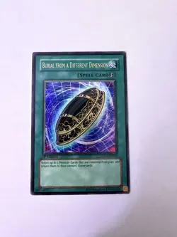 Yugioh - Burial from a Different Dimension - Ultra - 1st - DP03-EN026 - MP - Image 1