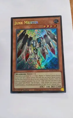 Junk Meister BLGG-EN033 Secret Rare 1st Edition YU-GI-OH TCG NM/MINT - Image 2