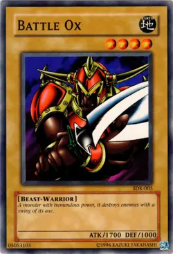 Battle Ox SDK-005 Starter Deck: Kaiba Unlimited|Unlimited Edition - Image 1
