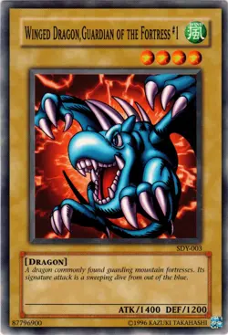 Winged Dragon, Guardian of the Fortress #1 SDY-003 Starter Deck: Yugi... - Image 1