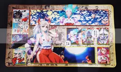 One Piece - Yamato Playmat Mouse pad with Stitched edges - Image 1