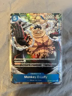 One Piece TCG Monkey.D.Luffy OP11-058 Carrying On His Will OP13 Treasure Rare TR - Image 1