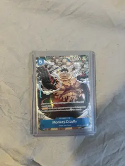One Piece TCG Monkey.D.Luffy OP11-058 Carrying On His Will OP13 Treasure Rare TR - Image 2