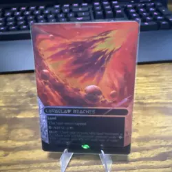 MTG Lavaclaw Reaches (0112) (Borderless) (Galaxy Foil) Edge of Eternities - Image 1