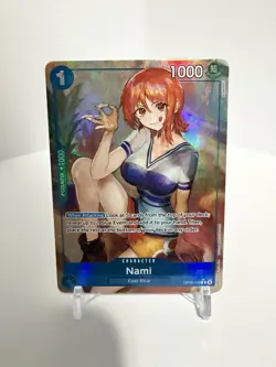 One Piece Emperors in the New World Nami OP09-050 R Alternative Art English - Image 1