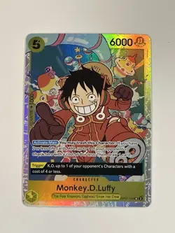 Monkey.D.Luffy OP07-109 SR One Piece Premium Booster The Best Vol. 2 NM - Image 1