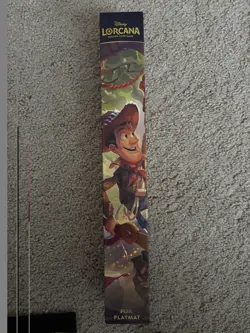 Disney Lorcana Wilds Unknown Toy Story Limited Edition Foil Play Mat - Image 1