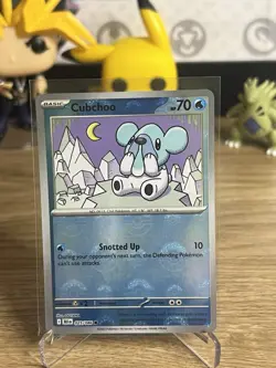 Cubchoo - 025/086 - Poke Ball Reverse - Black Bolt BLK - NM/M - Pokemon Card - Image 1