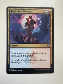 Rapturous Moment MTG Magic the Gathering Card NM Near Mint SOS - Image 1