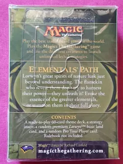 Magic The Gathering LORWYN ELEMENTALS' PATH New Sealed Theme Deck MTG - Image 2