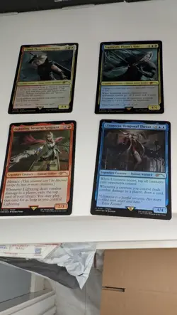 Final Fantasy Promo Cards Foil Cloud & Sephiroth Magic The Gathering mtg - Image 1