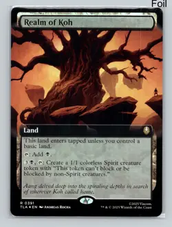 MTG Realm of Koh (Extended Art) Foil R Avatar: The Last Airbender 391 NM - Image 1