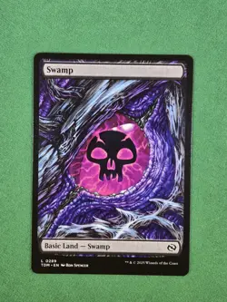 MTG Swamp #0289 Non-Foil Tarkir: Dragonstorm (TDM) Magic the Gathering - Image 3