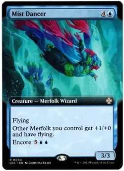 Mist Dancer ** Extended Art ** #44 - CMR: The Lost Caverns of Ixalan - NM MTG - Image 1