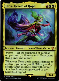 Terra, Herald of Hope Foil – Commander: FINAL FANTASY 4 FIC • M - Image 1