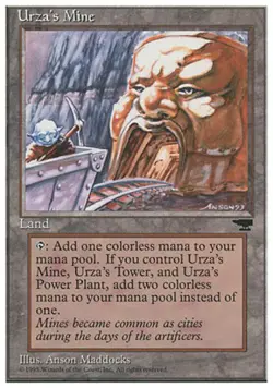 1 x Urza's Mine (Mouth) - Chronicles - NM-Mint - MTG - Image 1