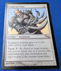 Empyrial Plate, Mirrodin, Magic the Gathering, MTG - Image 1
