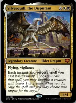 MTG SkeenAB Silverquill the Disputant from SOS. NM. - Image 1