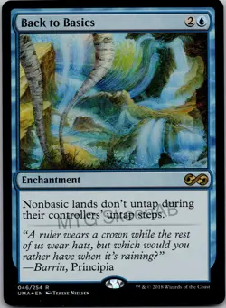 MTG SkeenAB Back to Basics FOIL from Ultimate Masters. NM. - Image 1