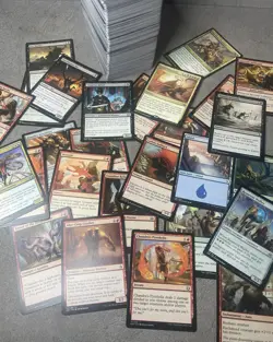 Magic The Gathering Deckmaster Cards Bundle Over 400 Mixed Cards Unsorted - Image 4