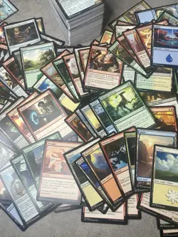 Magic The Gathering Deckmaster Cards Bundle Over 400 Mixed Cards Unsorted - Image 5