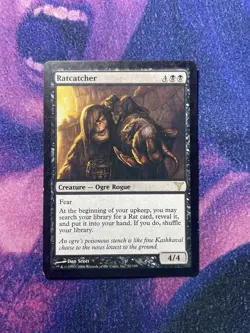 MTG Magic the Gathering Ratcatcher (52/190) Dissension LP - Image 1