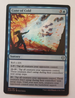 1x Cone of Cold FOIL CLB Battle for Baldur's Gate MTG NM - Image 1