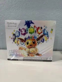 Pokemon Prismatic Evolutions Elite Trainer Box ETB New Sealed - Image 1