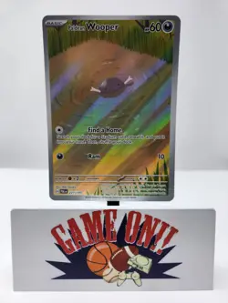 Pokemon Paldean Wooper 221/193 Paldea Evolved Illustration Rare Full Art sc - Image 1