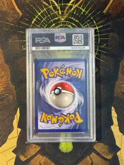 Pokemon Dragonite 4/62 Fossil Vintage Holo PSA 7 - Image 2