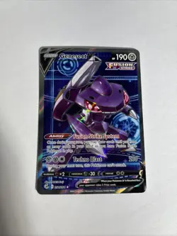 Fusion Strike Genesect V 254/264 Rare Ultra Pokemon NM/M - Image 1
