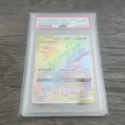 Pokemon TCG Mega Sableye & Tyranitar GX PSA 10 2019 245/236 SR EN - Image 3